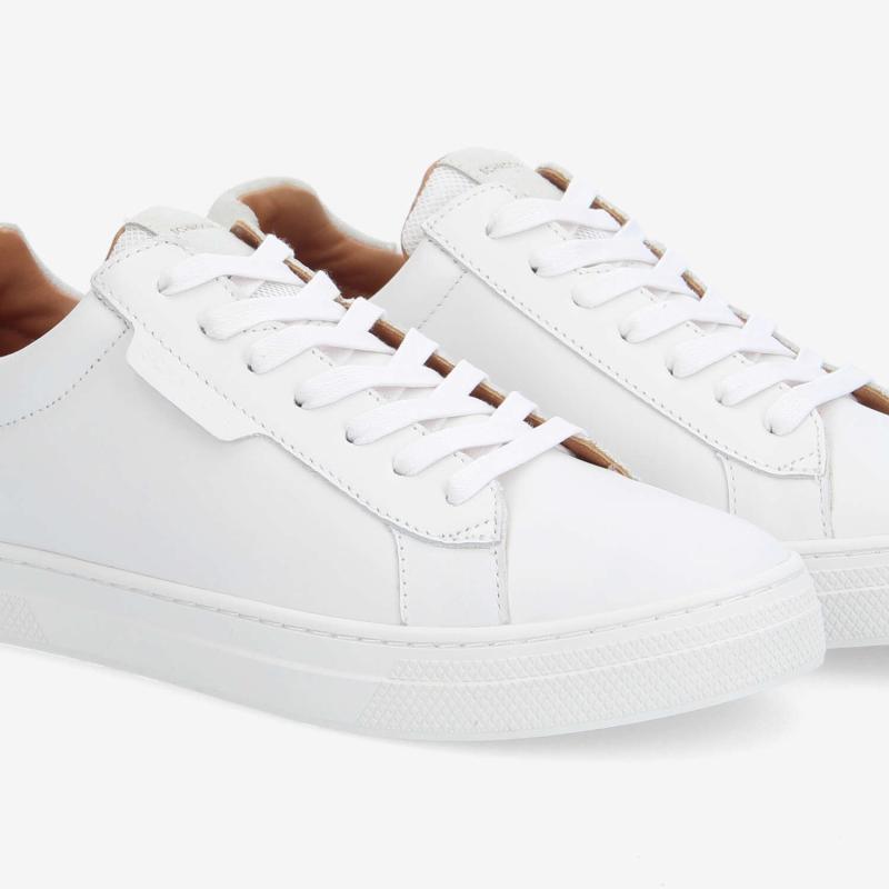 SPARKLE SNEAKER M - NAPPA/SUEDE - BLANC/BEIGE